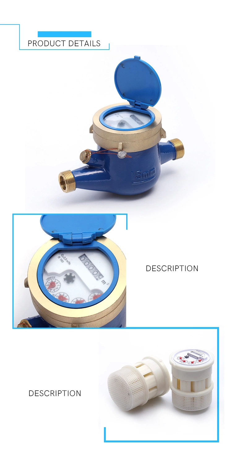 R160 Multi Jet Semi Dry Type Water Meter Mechanism (NX-4)