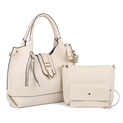 Set di borse da donna in materiale di cuoio dell'unità di elaborazione della signora Fashion Designer con 3 pezzi all'ingrosso